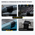 Banda Adezivă Reparatoare Flex Tape 1,5 m x 30 cm, Impermeabilă, pentru Etanșare și Reparații